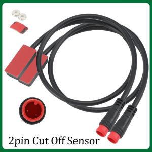 유압식 전기 자전거 개조 키트용 브레이크 센서 2핀 레드 브레이크 센서 방수 전기 자전거 개조 액세서리