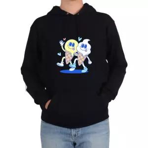 후드티남녀 아이스크림 콘 커플 FRIEND COUPLE 다양한색상 모든사이즈 [ATG2845]