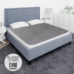 투스파 알파 전기 매트 (더블) 단일난방 겨울 따뜻한 가정용 침대 바닥 거실 용품 보온 가전