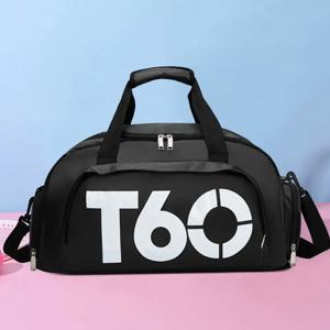 피트니스 가방 옥스포드 드라이 웨트 짐 가방 대용량 피트니스 트레이닝 가방 신발 수납공간 내마모성 남녀공용