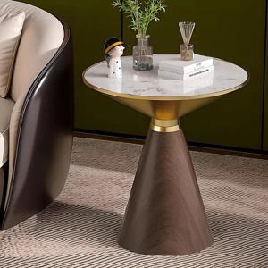 북유럽 발코니 소파 사이드 테이블 현대 럭셔리 캐주얼 디자인 커피 테이블 미니멀리스트 락 슬래브 홈 가구 Stolik Kawowy FYCT