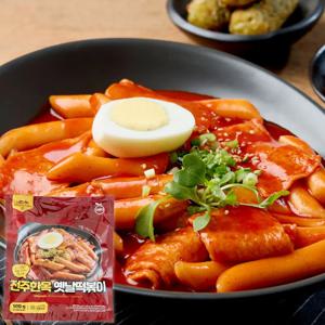1+1 전주한옥 옛날떡볶이 추억의 밀 떡볶이 2봉 500G+500G