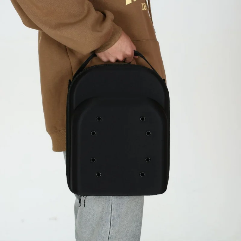 휴대용 통기성 모자 보관함 - 야구 모자용 접이식 방진 정리함