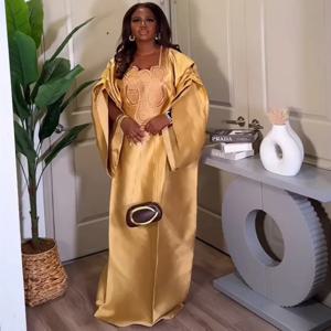 2025 여성용 아프리카 드레스 전통 아프리카 의류 다쉬키 안카라 의상 가운 아바야 로브 무슬림 카프탄 맥시 롱 드레스