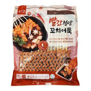 굿프랜즈 빨간청양 꼬치어묵 600g