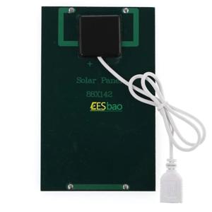 야외 비상용 USB 5-35W 방수 휴대용 충전기 태양광 패널은 야외 하이킹, 캠핑용 배낭에 부착할 수 있습니다.