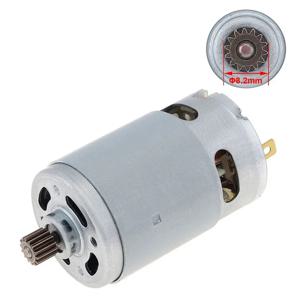 전동 공구 액세서리 RS550 브러시 모터 14 치아 21V For Bosch For DeWalt For Makita 드릴 렌치 로깅 톱 전기 톱