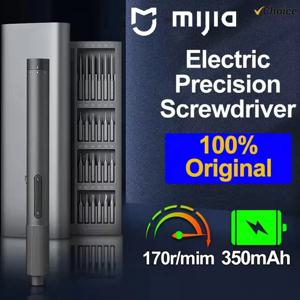 새로운 MIJIA 전동 정밀 드라이버 마그네틱 키트(24개 나사 헤드 포함) 스마트 홈 PC 휴대폰 수리용 전동 공구 세트