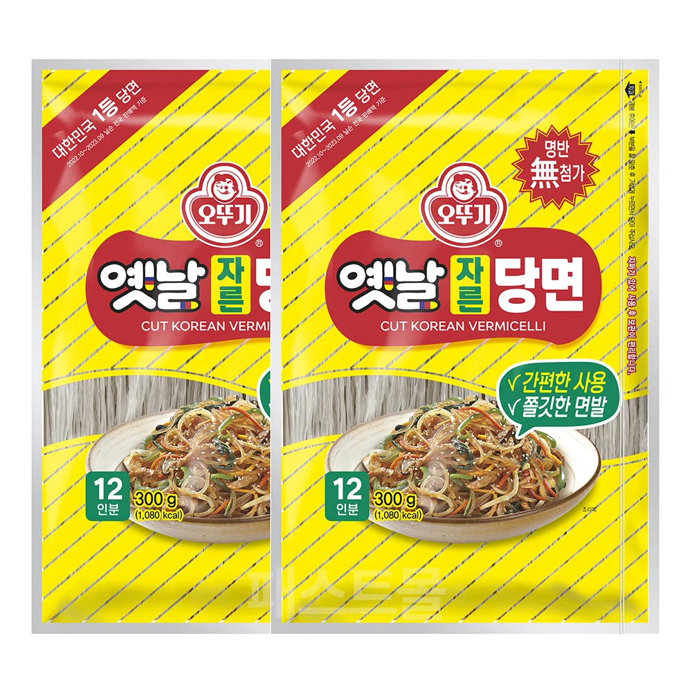 오뚜기 옛날 자른당면 300g 2개