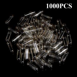 1000개/가방 표준 크기 0 # 빈 캡슐 젤라틴 투명 캡슐 중공 경질 젤라틴 투명 분리 결합 캡슐