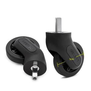 델시 3840 여행용 캐리어 트롤리 케이스 교체용 바퀴 내마모성 수트케이스 풀백 가방 슬라이딩 롤러