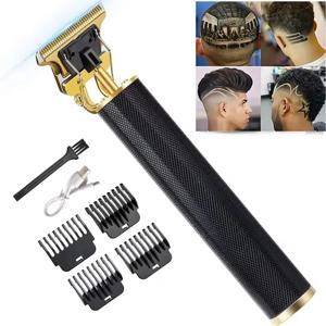 남성용 전문 전기 헤어 클리퍼, 충전식 이발기, 바버 면도기, 헤어컷 리무버, 헤어 트리머