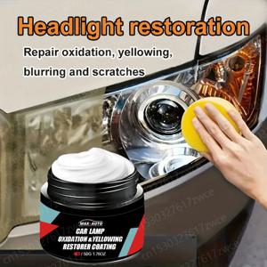 자동차 헤드라이트 복원 광택 헤드램프 스크래치 제거 수리 클리닝 페이스트 산화 제거 헤드라이트 광택액
