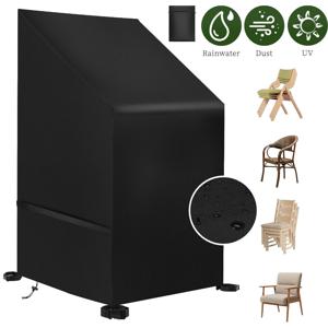 65x65x80x120cm 정원용 스태킹 의자 커버 방수 210D 옥스포드 정원 가구 커버 스택형 야외 의자 커버