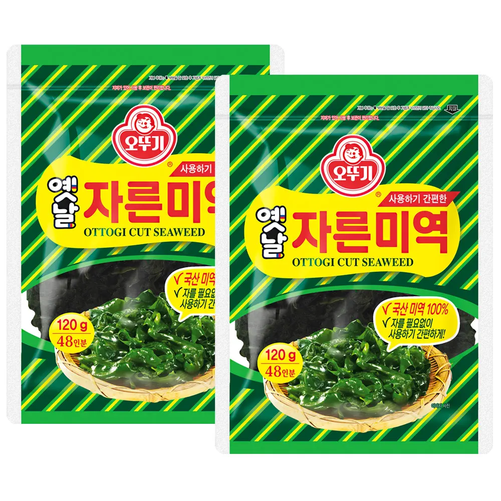 오뚜기 옛날 자른 미역 120g 2개