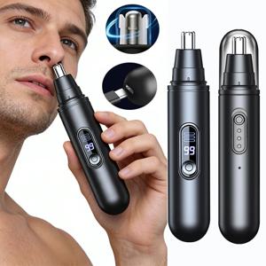 전기 코털 제거기 충전식 자동 면도기 코 귀용 포켓 코털 제거기 남성용 무통증 코털 트리머