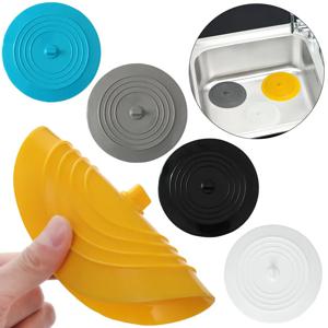 15cm 대형 실리콘 욕조 마개 누수 방지 배수구 커버 싱크대 머리카락 차단 마개 욕조 플랫 플러그 마개 욕실용품