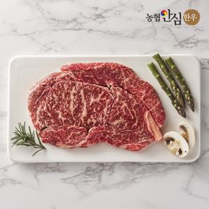 [농협안심한우] 1등급 한우 등심 300g 구이용 냉장