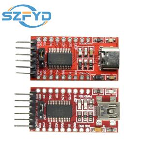 타입-C USB FT232RL FT232 FTDI USB 3.3V 5.5V TTL 시리얼 어댑터 모듈 (아두이노 FT232 프로 미니 포트 USB TO TTL 232용)