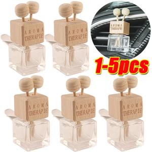 8ml 차량용 에어벤트 향수병 자동차 방향제 병 에어벤트 배출구 향수 클립 디퓨저 병 자동차 인테리어 액세서리
