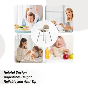 어린이용 높이 조절 가능한 식탁의자, 남아 여아용 부스터 시트, 가정용 주방 식당 가족 식사용
