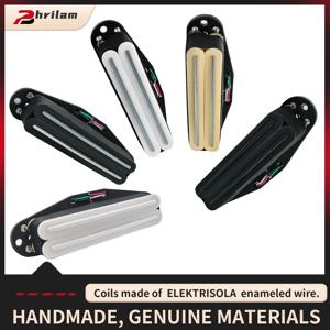 프릴램 프로 ST 알니코5 듀얼 싱글 코일 사이즈 미니 험버커 픽업 슈퍼 디스토션 (ST 스타일 일렉트릭 기타용, 5가지 색상)