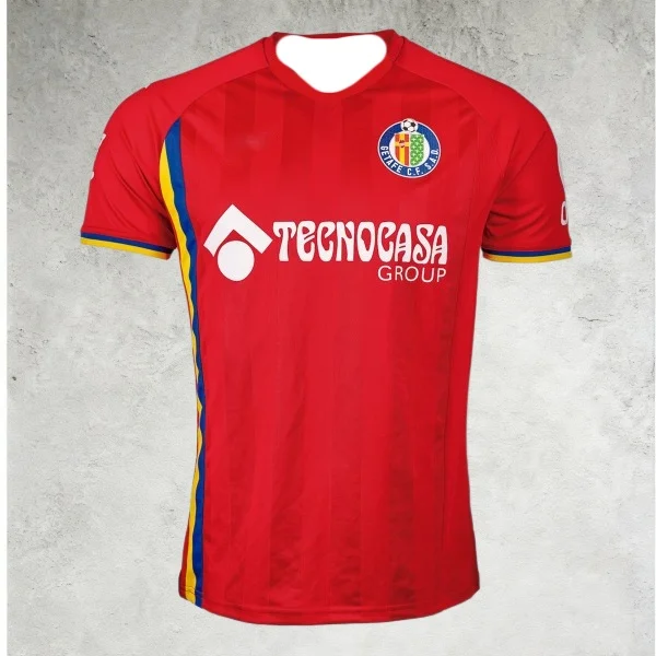 임산부 의류 Getafe CF 홈 및 어웨이 축구 유니폼 티셔츠 3D 프린트 반팔 스포츠 티셔츠 성인, 어린이 모두 동일