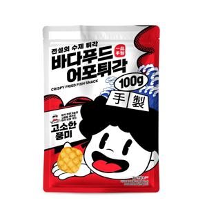 바다푸드 수제 어포튀각 어육94% 기름쫙뺀 튀각 부각 간식 안주 임박 특가