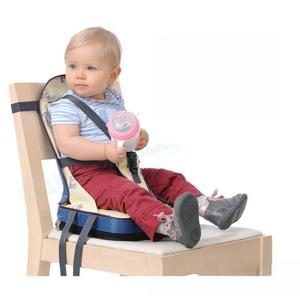 접이식 아기 부스터 시트 - 휴대용 유아 식사 의자, 하이체어 쿠션 포함, 여행 및 가정용으로 완벽