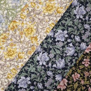 윌리엄 모리스 스타일 플로럴 프린트 100% 면 원단, 드레스 셔츠 블라우스 퀼팅 DIY 수제 공예 의류 재료