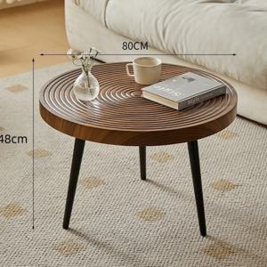 미니멀리스트 연간용 링형 소파 사이드 테이블, 거실용 커피 테이블