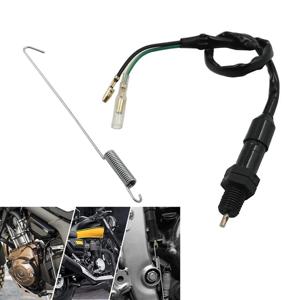 오토바이 후방 브레이크 스톱 라이트 스위치 스프링 키트 범용 혼다 ATV 스쿠터 자전거 세발 자전거 세트 오토바이 액세서리