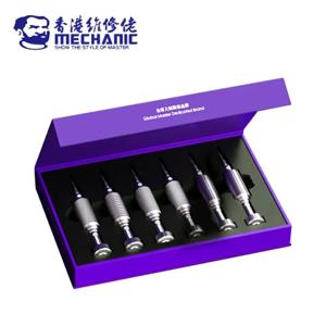 6in1 Mechanic IShell MAX 고경도 정밀 드라이버 IPhone 하단용 매화 십자가 내부 분해 도구 세트