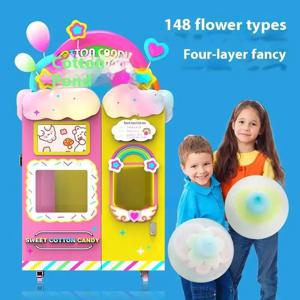 지능형 완전 자동 공급 솜사탕 기계 매점 기업가 정신 148 종류의 멋진 셀프 서비스 자동 판매기