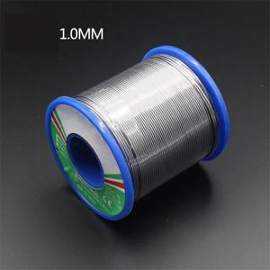 1pc 60 40 솔더 와이어 로진 코어 주석 솔더 와이어 납땜 용접 플럭스 1.5 2.0 철 와이어 릴 50g 직경