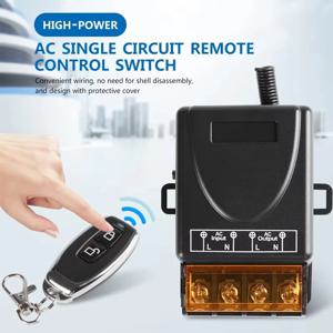 RF 무선 리모컨 스위치 433Mhz AC 110V 220V 고전류 릴레이 수신기 도어 모터 LED 전기 기기용