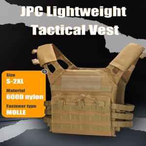 전술 조끼 JPC 바디 아머 플레이트 캐리어 에어소프트 헌팅 전투 조끼 MOLLE 카모 밀리터리 아미 조끼 CS 게임 정글 기어