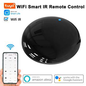 투야 와이파이 스마트 IR 리모컨 스마트 라이프 앱 스마트 홈 리모컨 (TV, DVD, 에어컨, 오디오용) 알렉사와 호환