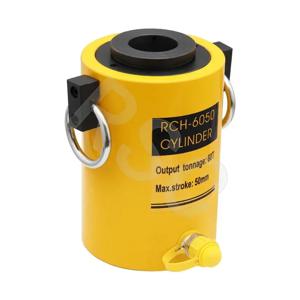 RCH-6050 중공 뚜러뻥 램, 유압 중공 뚜러뻥 잭, 유압 중공 실린더, 60 톤, 50mm