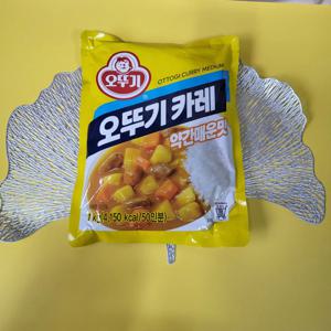 오뚜기 카레 약간매운맛 1kg