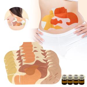 2/4PCS 어깨 목 패치 뜸 뜨거운 압축 오일 침술 패치, 열 패치, 오래 지속되는 따뜻한 목 패치