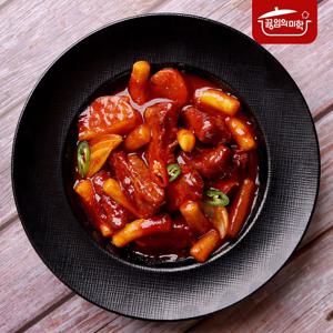 [끓임의미학] 쪽갈비떡볶이(매운맛) 550g x 10팩