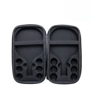 하드 쉘 탁구 라켓 커버, 충격 방지 및 내마모성 EVA 보관 가방, 휴대용 탁구 가방 보관 가방