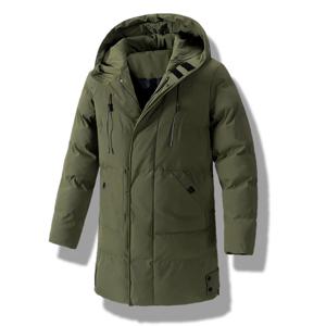 8XL 겨울 남성 패딩 재킷 두꺼운 따뜻한 재킷 후드 롱 코트 패션 캐주얼 면 패딩 파카 남성 아우터 의류 상의