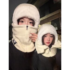 가을, 겨울 사이클링, 따뜻하고 방한 기능이 있는 사이클링 장비, 안면 마스크, 일체형 헤드기어