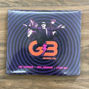 G3 리유니언 라이브 2025 기타 앨범 CD 조 사트리아니 스티브 바이 인스트루멘탈 록 기타 퍼포먼스 음악 디스크 (가정 및 차량용 오디오)