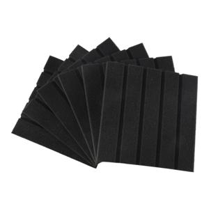 새로운 6개 세트 녹음실 방음 흡음 패널 폼 두꺼운 스펀지 경량 흡음재