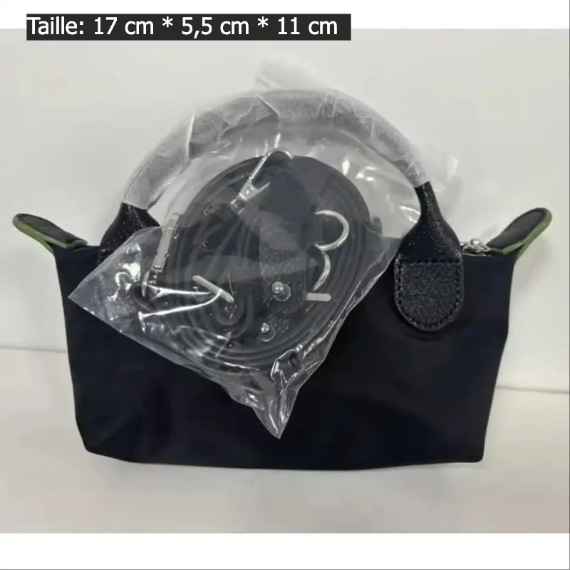 2026 여성용 미니 덤플링 크로스바디 백, 나일론 토트 폰 파우치, op 핸들 새첼 숄더 핸드백 (일상 및 여행용)