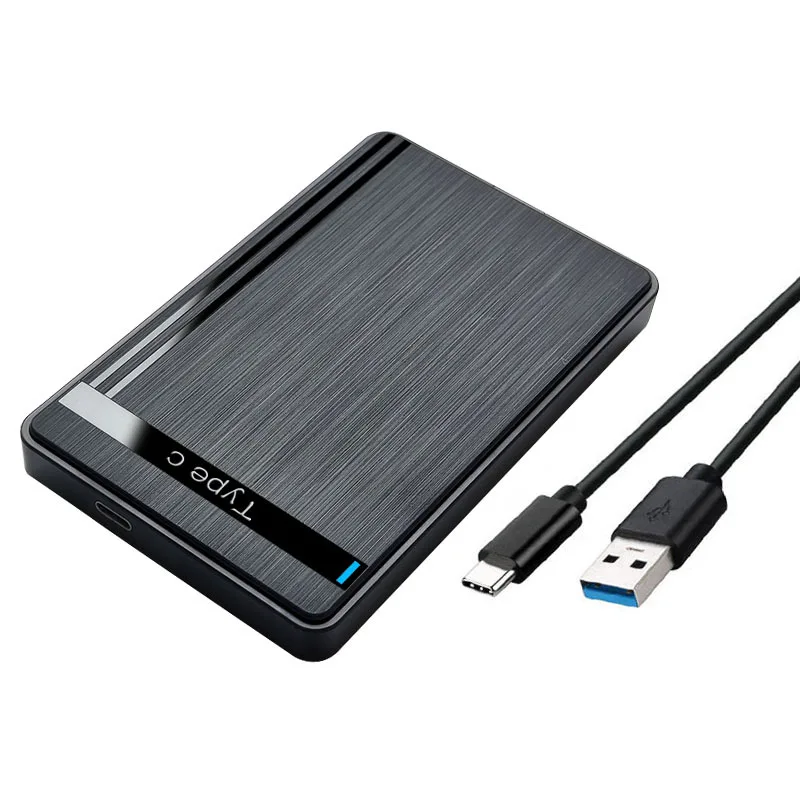 2.5인치 SSD 솔리드 스테이트 메카니컬 시리얼 포트 SATA 툴리스 마이크로 인터페이스 USB 3.1 외장형 모바일 하드 디스크 케이스
