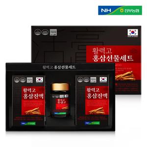 진부농협 활력고 홍삼선물세트 (70 ml x 20포) + (240g x 1병)